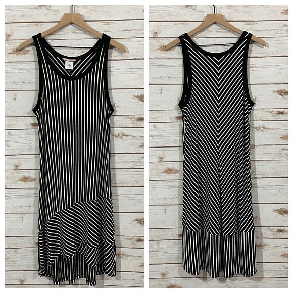CAbi ATC Wink Dress (Style 5946) - Black/White - Medium - Picture 9 of 12